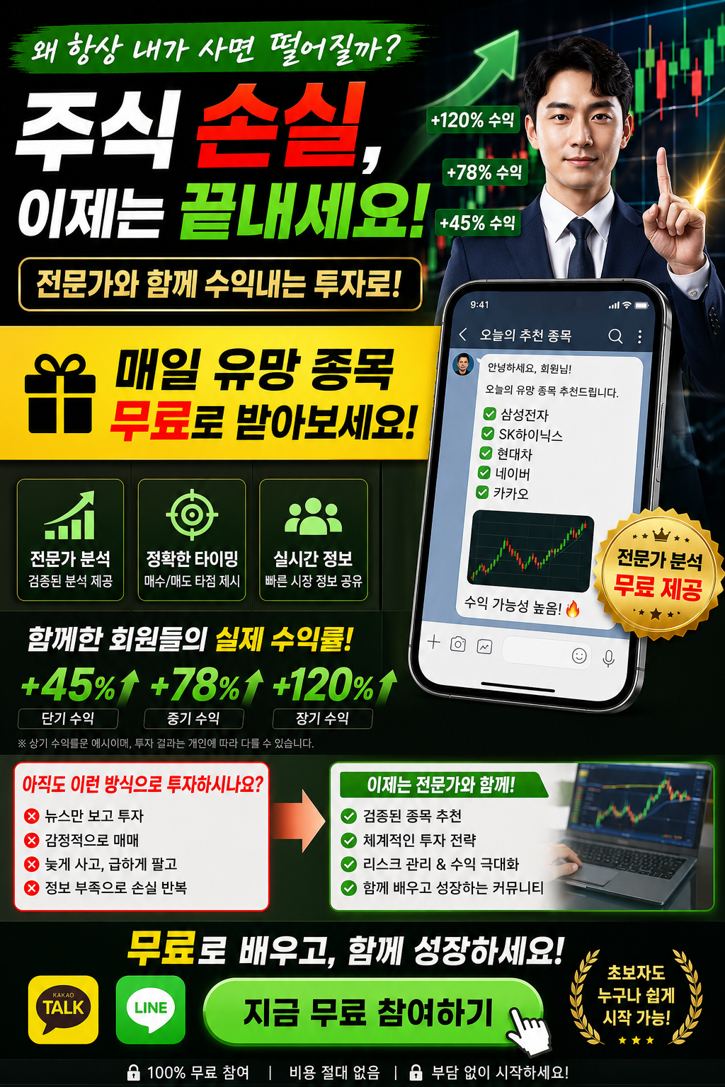 주식 손실 마감 리포트 오리지널 그래픽 포스터
